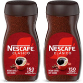 Nescafe Dark Roast Instant Coffee | Clasico | 10.5 oz Jar | Pack of 2