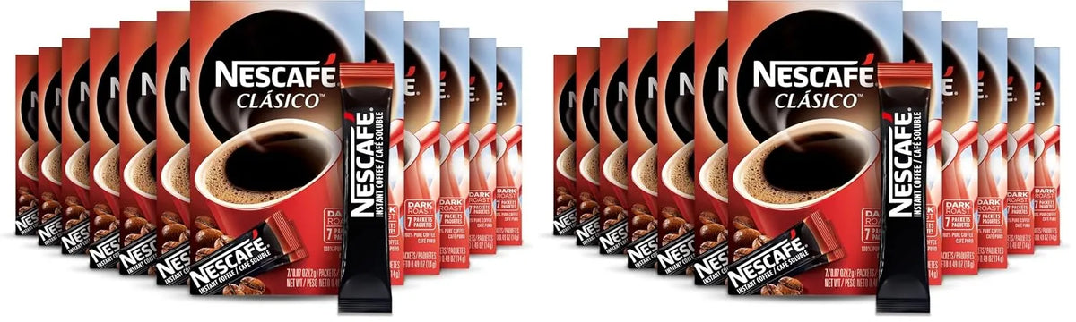 NESCAFE CLASICO Sticks US, 0.49 Ounce (Pack of 24)