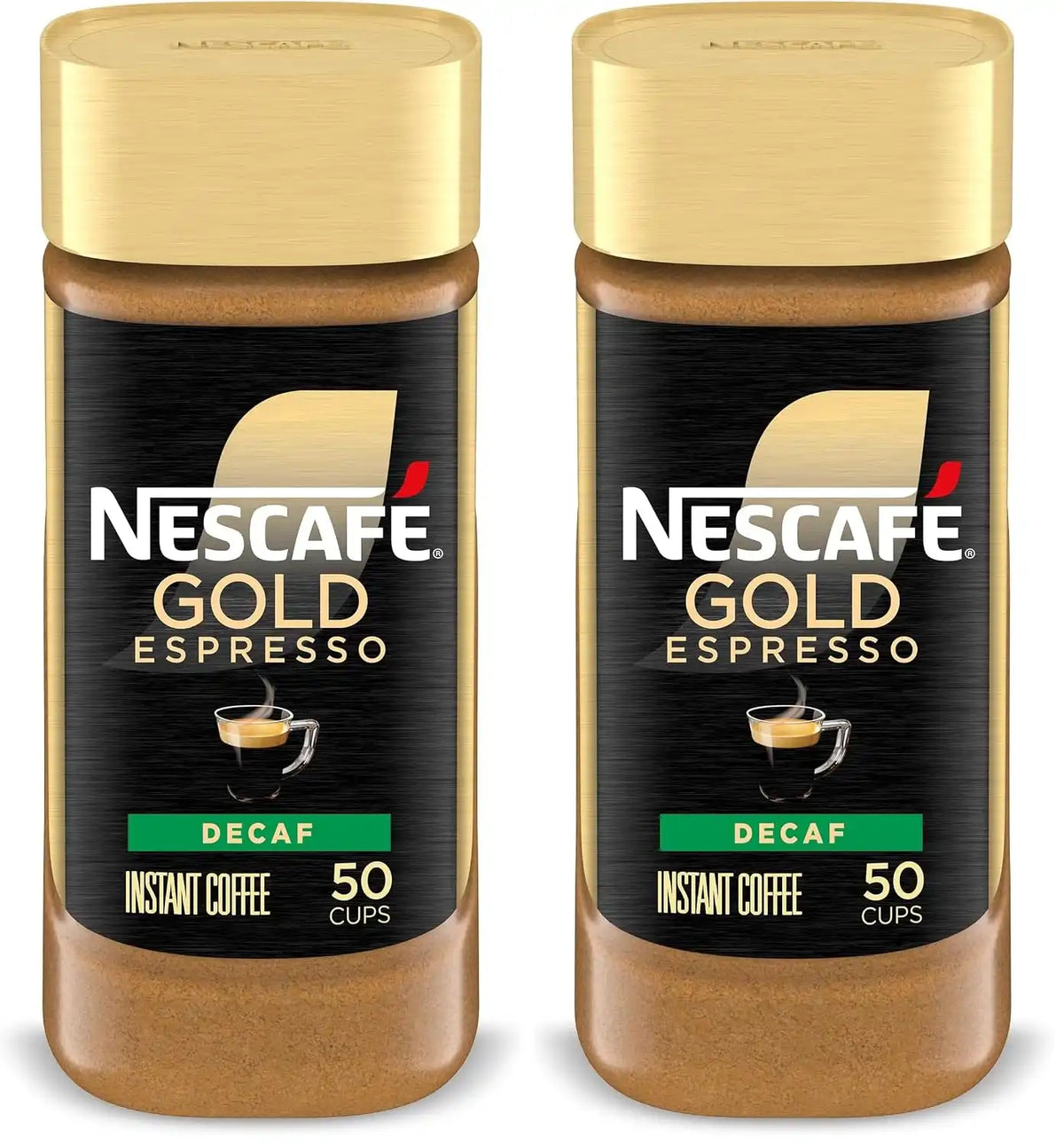 NESCAFÉ Gold Decaf Espresso Instant Coffee,3.17 oz,(Pack of 2)